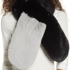 ECHO | TWO TONED COLORBLOCK NECK SCARF